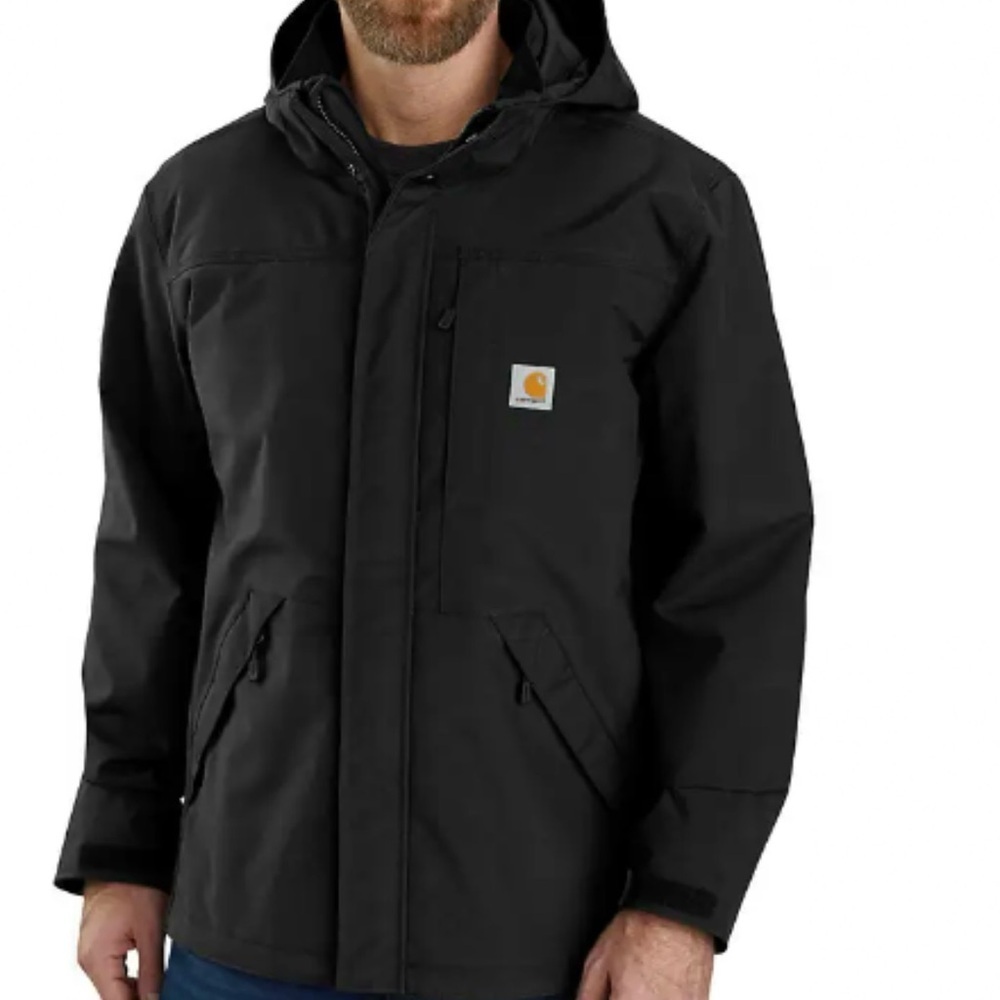 Carhartt Men's STORM DEFENDER Rain Jacket size 2X